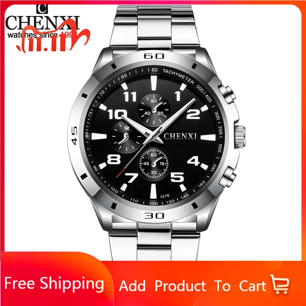 

New CHENXI Men Quartz Watches Man Top Brand Luxury Military Waterproof Watch Male Clock Gift Wrist watch Men's Relogio Masculino
