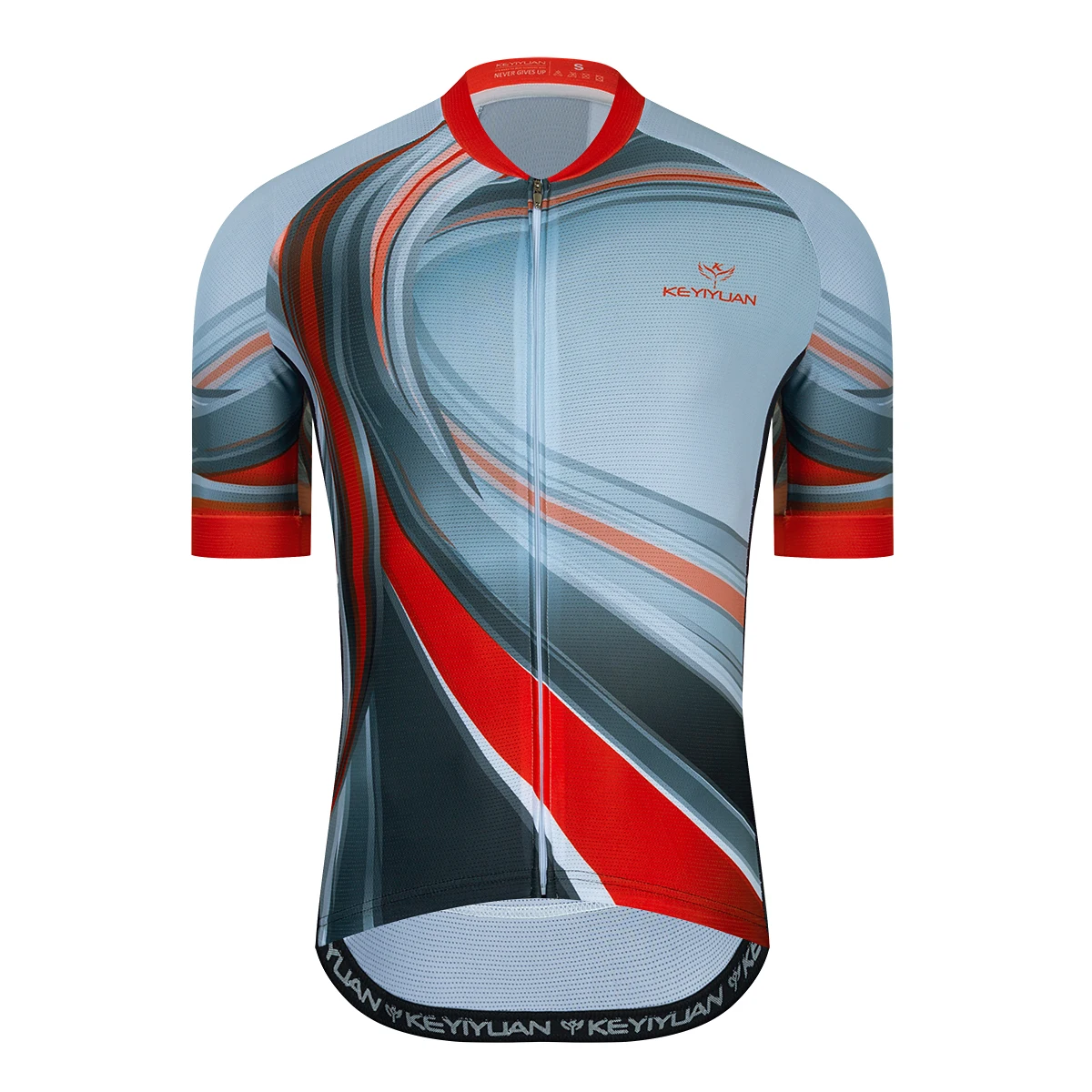 

KEYIYUAN Pro Team Cycling Jersey Top Men Summer MTB Cycle Wear Mountain Bike Clothes Bicycle Clothing Blusa Ciclismo Masculina