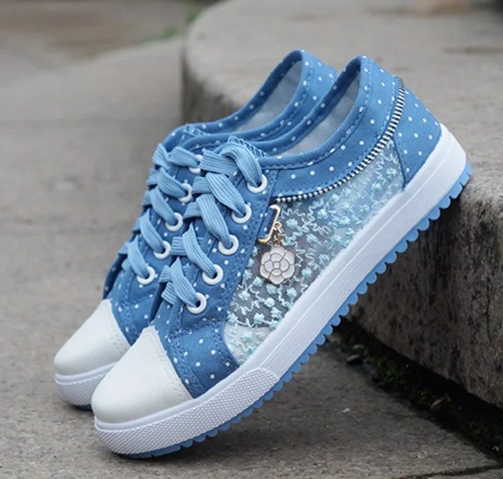 

Кеды женские сетчатые, дышащие, с низкой подошвой, повседневная спортивная обувь для учащихся младших и старших классов, на весну и лето