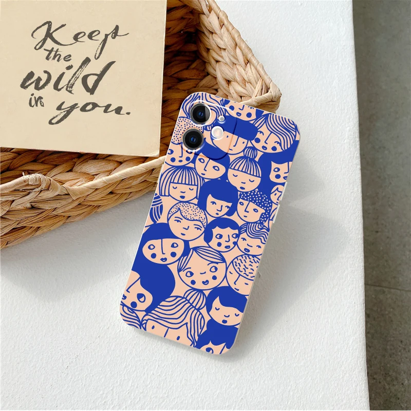 nohon design x60 pro 50 silicone x21 iqoo pro for vivo smart abstract art phone case s9e s7 case for iqoo 7 neo 5 3 back cover free global shipping