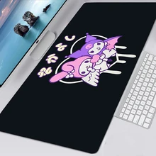 Mousepad Kuromies Cartoon Kawaii Gaming Accessories Non-slip Mouse Pad Gamer Mausepad Keyboard Mat 90x30 Tapis De Souris Deskmat