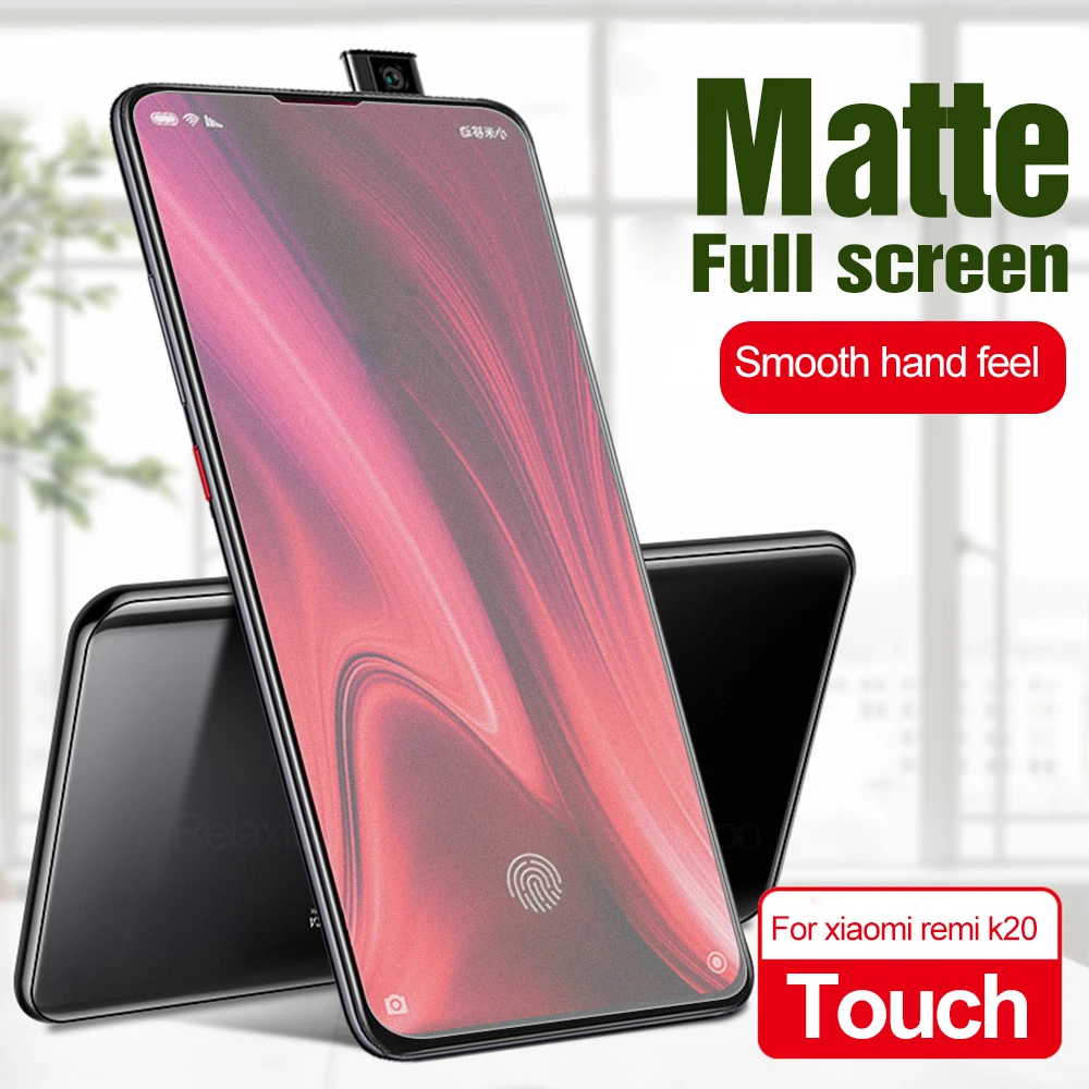 

Anti-fingerprint Matte Frosted Tempered Glass For Xiaomi Mi 9T 9 T Pro Screen Protector Film For Xiaomi redmi K20 k 20 K20PRO