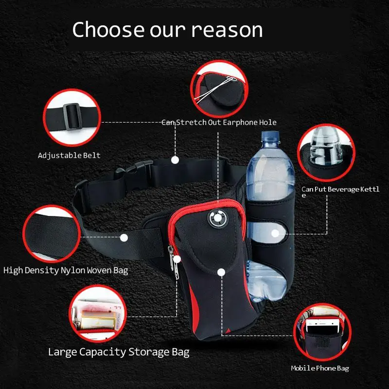 Сумка для бега марафона поясная сумка спорта альпинизма пешего туризма гонок