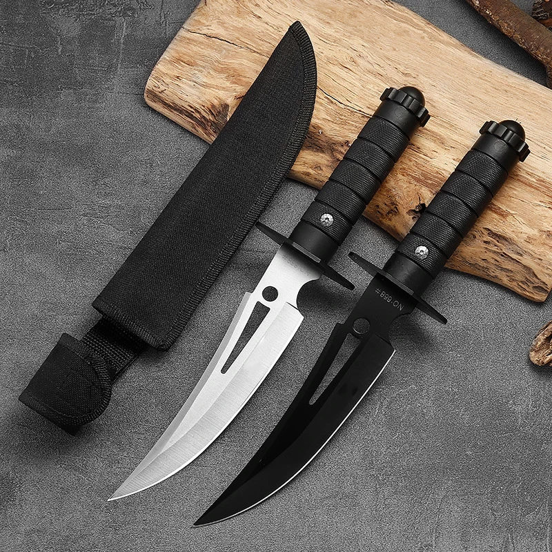 

Tactical Camping Survival Knife G10 Handle High Hardness Steel Hunting Self-defense Rescue EDC Knives