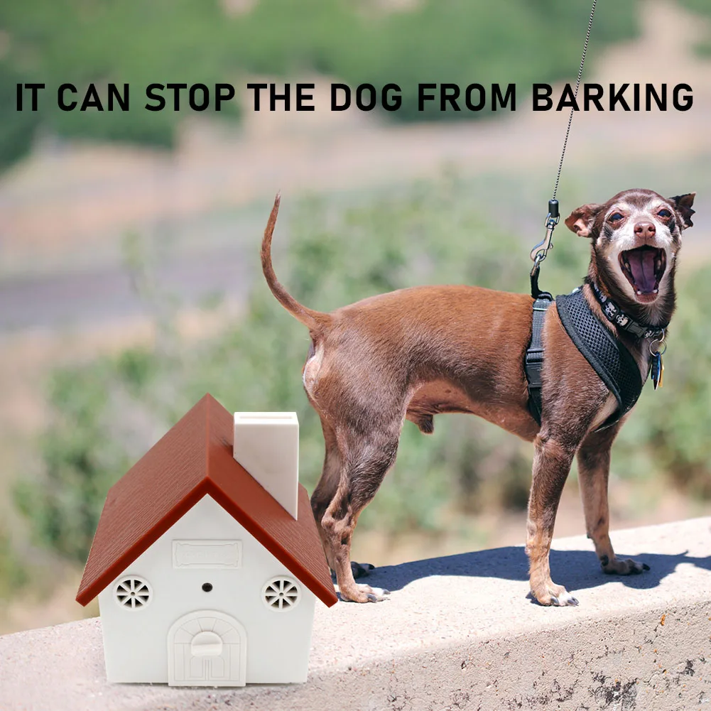 Регулируемый Отпугиватель домашних животных ультразвуковой ограничитель лая в