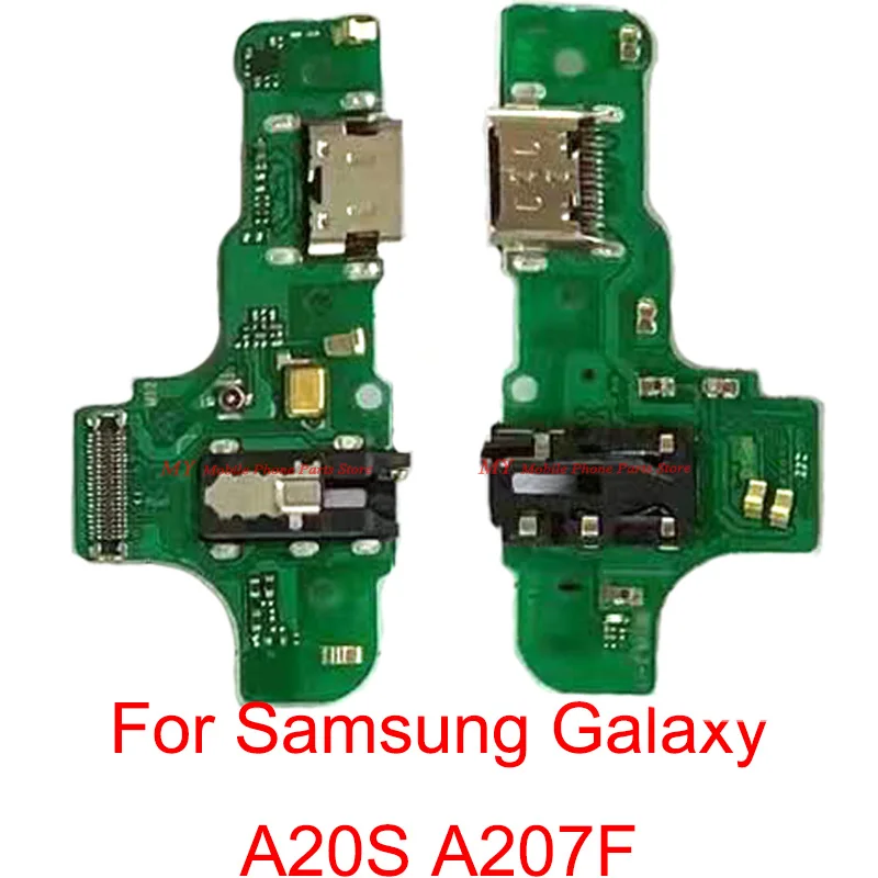 

10 PCS Global Version USB Charging Charge Port Connector Board Dock Flex Cable For Samsung Galaxy A20S A207 A207F M12 Spare Part