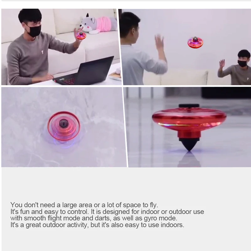 Спортивный Спиннер ZWN F10 летающая игрушка антистресс гироскоп вращающийся