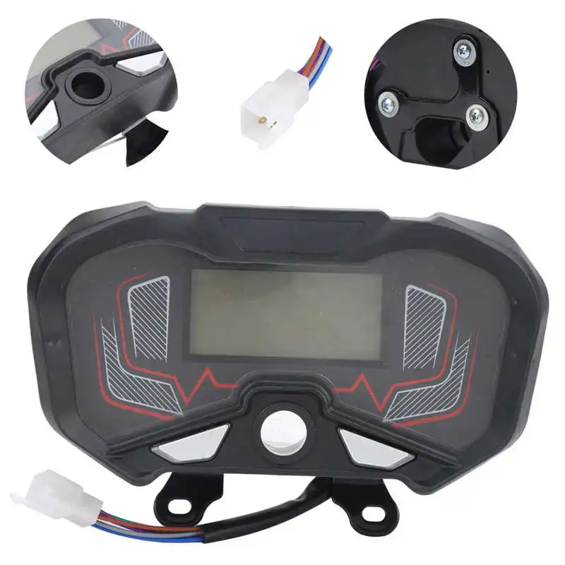 Электрический трехколесный мотоцикл 48-60 в датчик расхода топлива спидометр