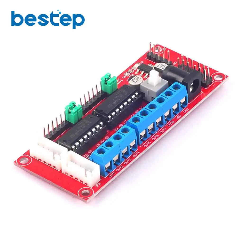 4 модуль драйвера двигателя постоянного тока/полноприводный автомобиль/L293D