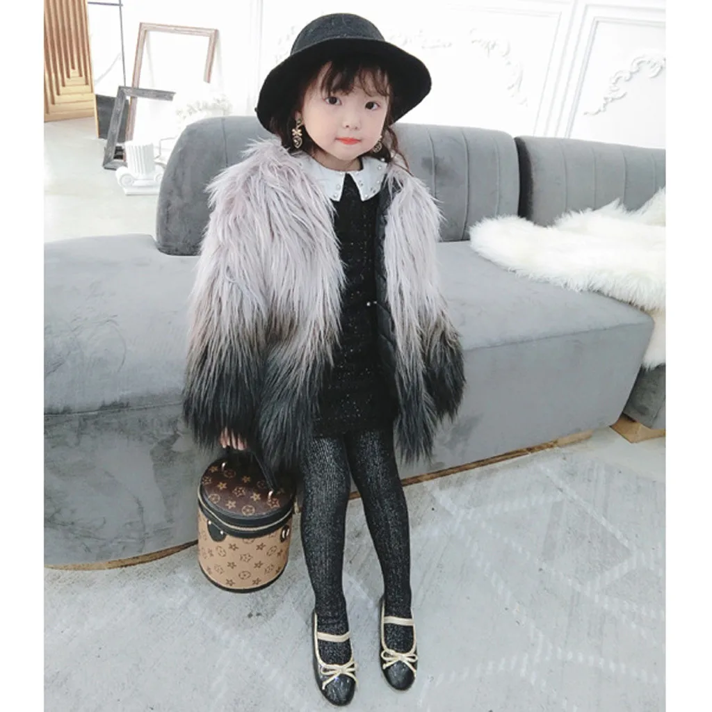 Толстовка с капюшоном укороченный топ для маленьких девочек теплое пальто из