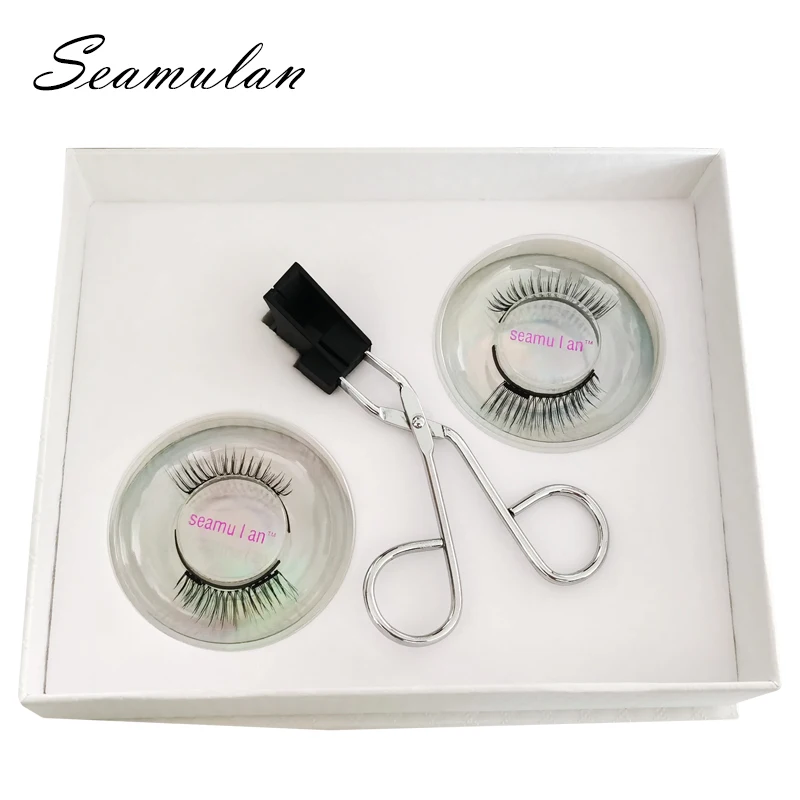 Новые 2 пары магнитных ресниц 3D накладные норковые магнит для Накладные