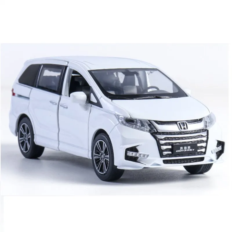 1: 32 имитация Honda Odyssey Детская игрушка автомобиль няня из сплава со звуком