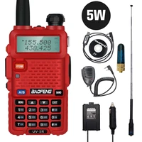 baofeng uv 5r walkie talkie dual band baofeng uv5r radio portable ham radio 5w uhf vhf two way radio pofung uv 5r hf transceiver