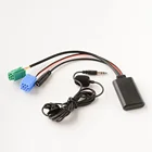 Автомобильный Bluetooth 5,0 Aux-кабель, микрофон, свободные руки, адаптер для вызова для Renault Megane 2, список обновлений, радио