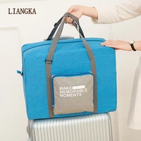 2020 new travel folding handbag clothing large capacity luggage bag korean version travel waterproof travel bags