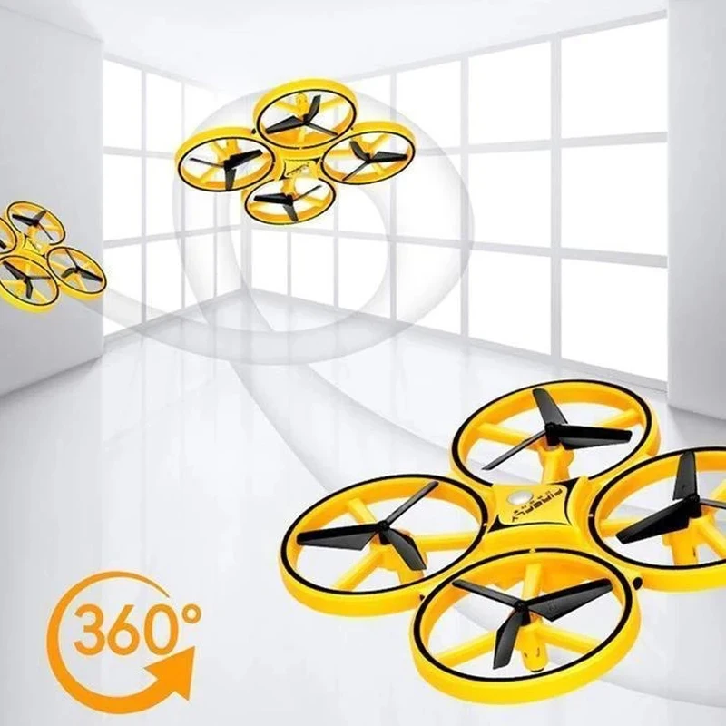 Умный Радиоуправляемый квадрокоптер с управлением жестами| |