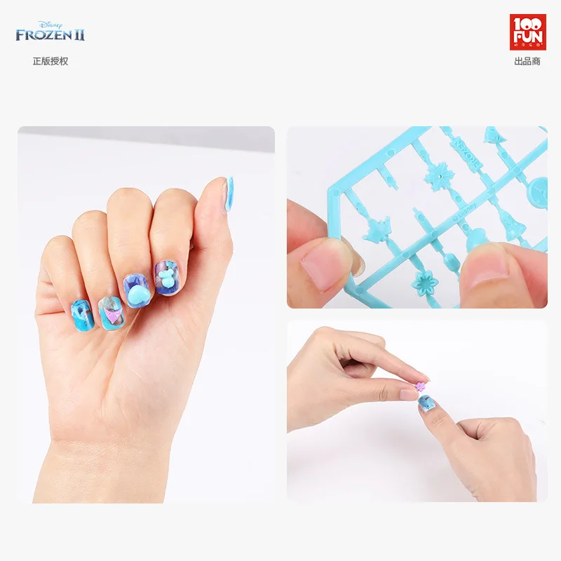 Новые игрушки для макияжа Принцессы Диснея Холодное сердце 2 Набор наклеек