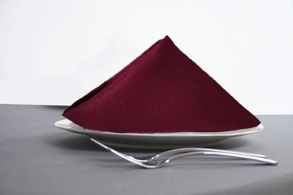 Квадратные салфетки для ресторана дома свадьбы вечеринки банкета 100 шт. 16x16