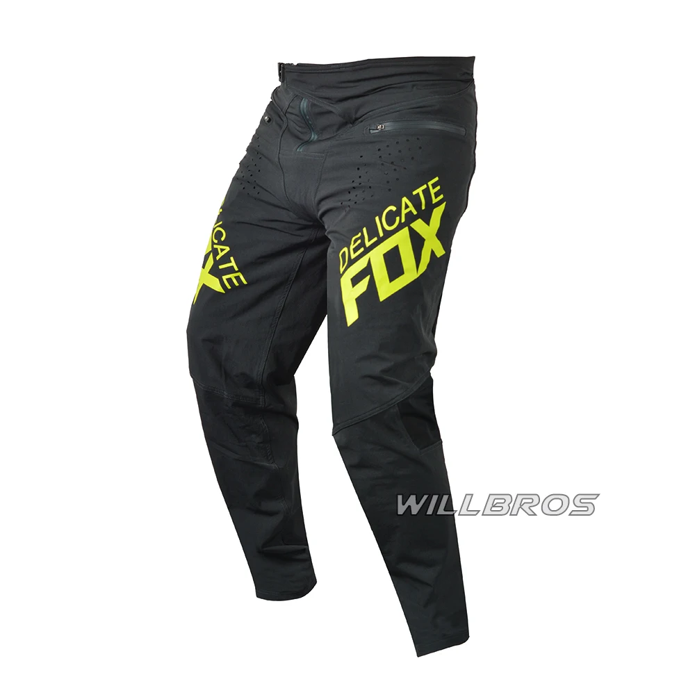 Delicate Fox Motocross Pants Mens Racing Trousers Pantalones MX Dirt Bike ATV Off-Road UTV Motorcycle Riding Cycling All Seasons |