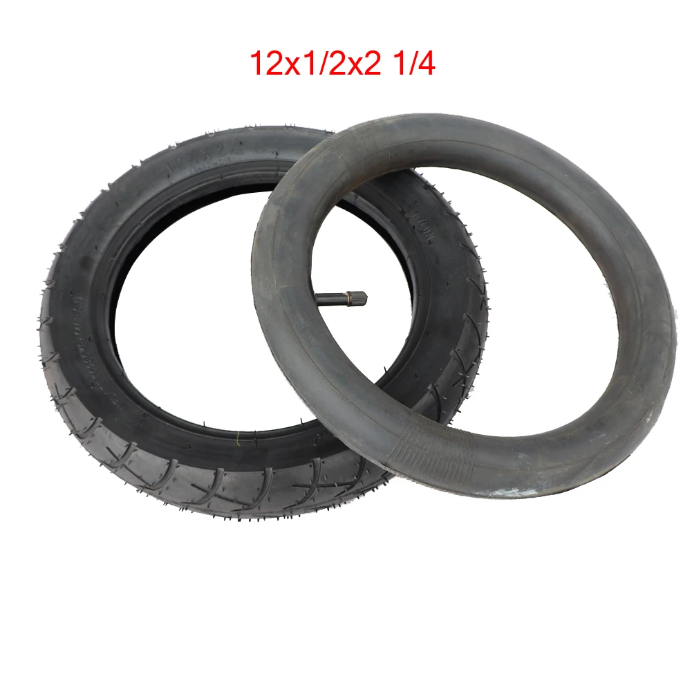 

Tyre 12 1/2X2 1/4 ( 62-203 ) fits Many Gas Electric Scooters 12 Inch tube Tire For ST1201 ST1202 e-Bike 12 1/2X2 1/4
