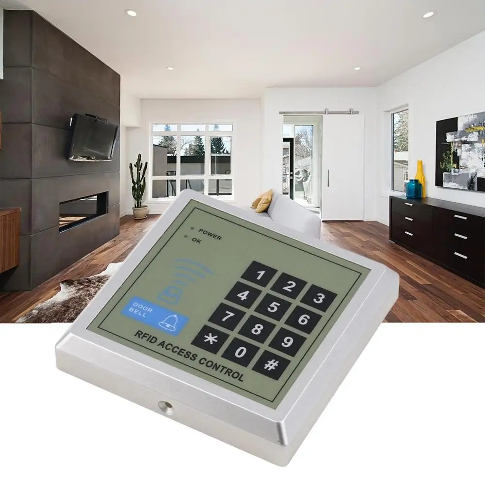 Electronic Security RFID Proximity Entry Door Lock Access Control System With 10 Key Fobs Password Opener | Безопасность и защита