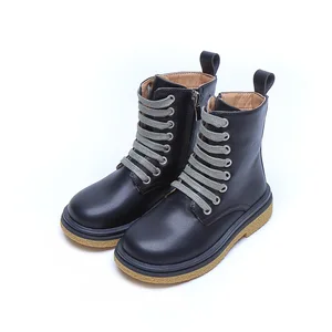 Ботинки детские осенние, на шнуровке, размер 26-37