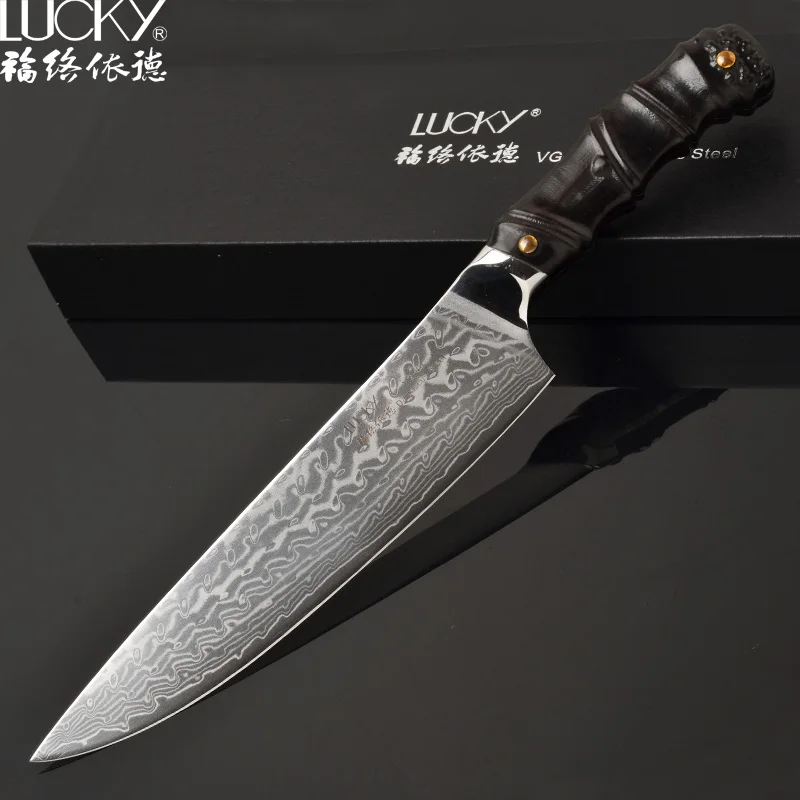 8 дюймовый поварский Ножи для Кухня с высоким содержанием углерода японской