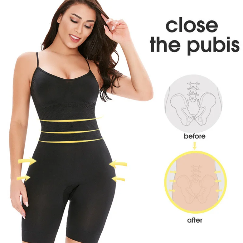 

New Plus Size Body Shaper High Quality Bodysuit Women Jumpsuit Overbust Corset Waist Trainer Slimming Shapewear With Butt Lifter