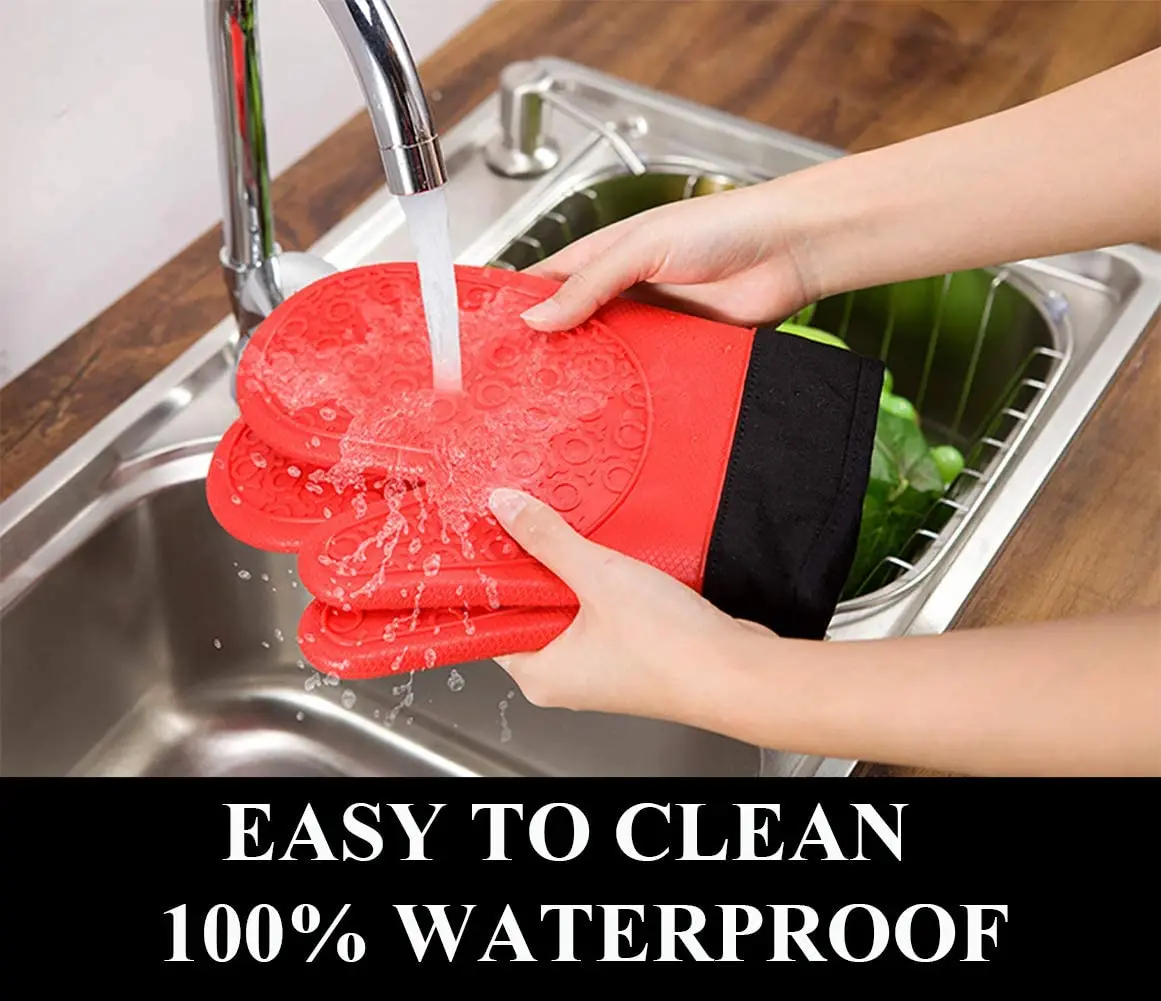 Новая силиконовая перчатка кухонная для духовки держатели кастрюль