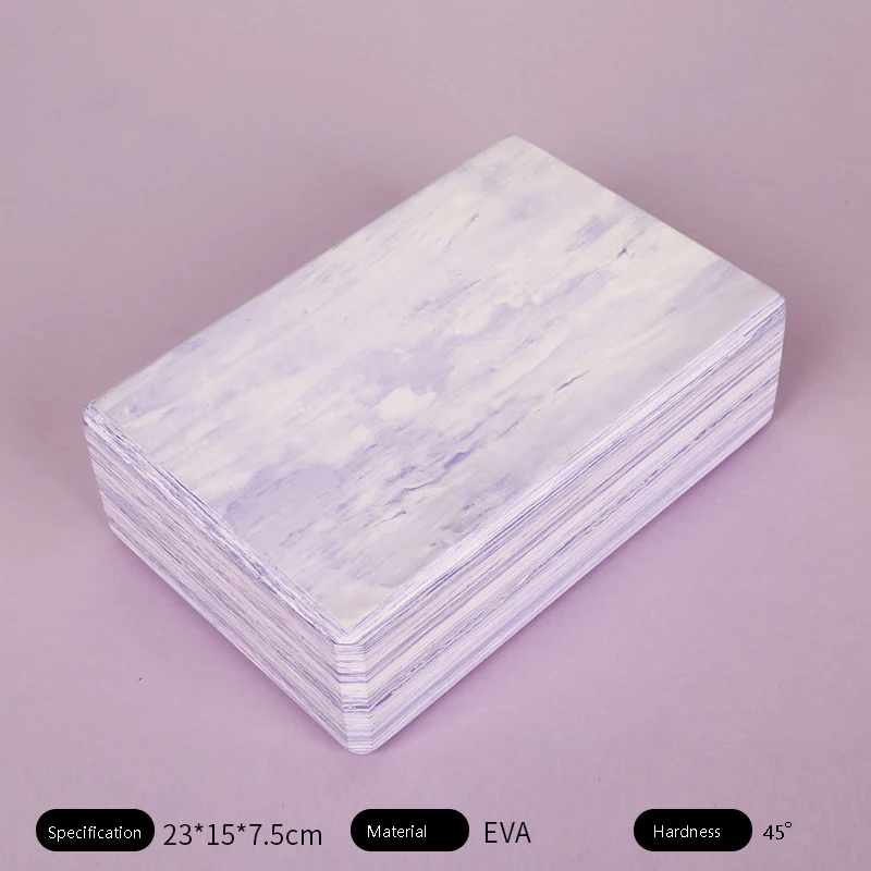 

1 Pcs Yoga Block Stretching Aid Gym Pilates Yoga Blok Oefening Fitness Sport EVA Yoga Bricks Block