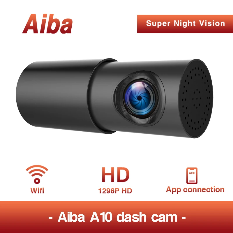 Aaba A10 Full HD 1080P видеорегистратор автомобильная камера оригинальное приложение