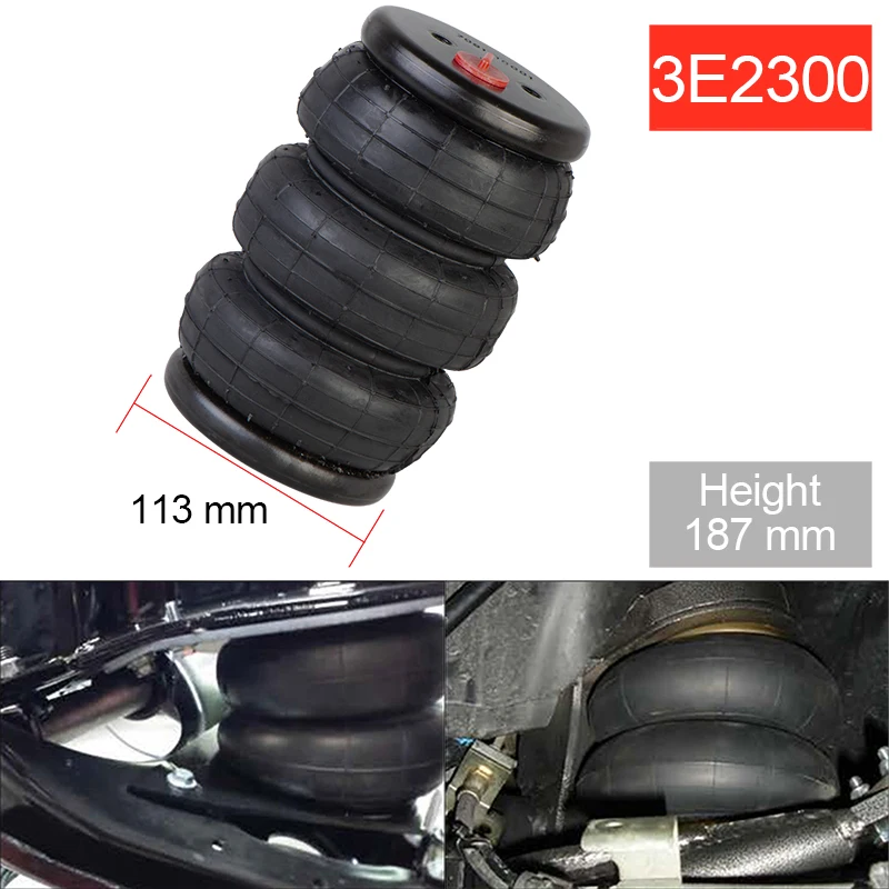 

Air ride Springs suspension oem 3E2300 2600Ib Air Single Port 1/2"npt
