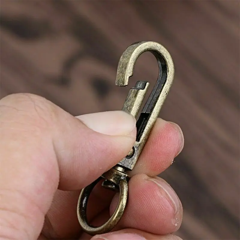 4 шт./металлический держатель для ключей вращающийся триггер застежка лобстер