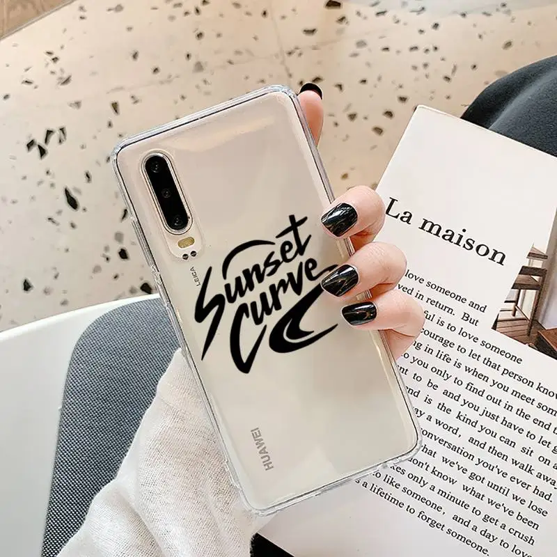 

Julie and the Phantoms Sunset Phone Case Transparent for Huawei P20 P30 P40 lite pro P smart 2019 honor 8x 10i