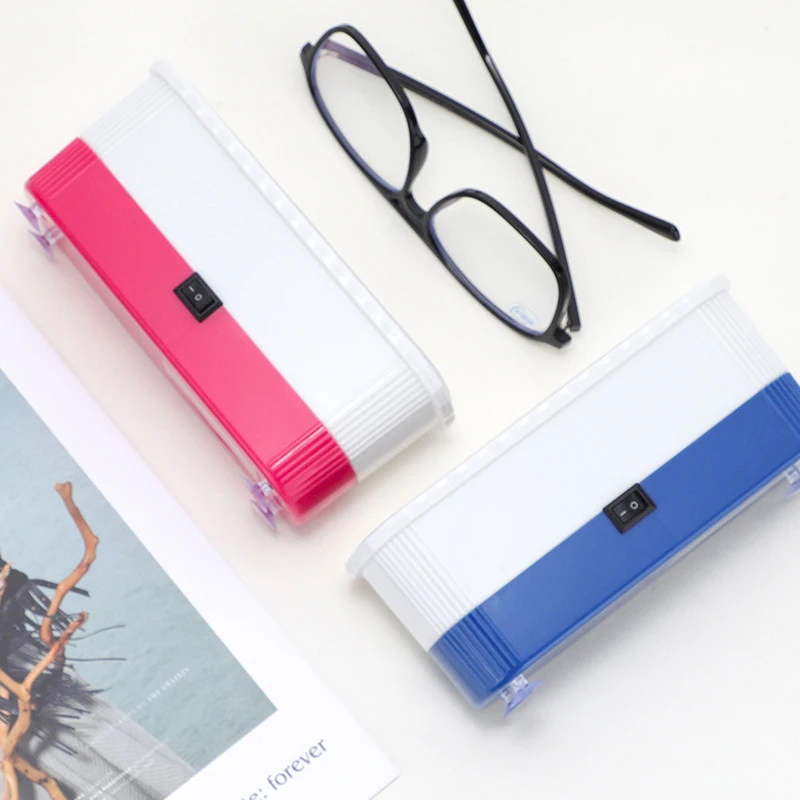 

Cleaning Machine Portable Household Small Eye Glasses Jewelry Dentures Cleaner And Watch Multifunction