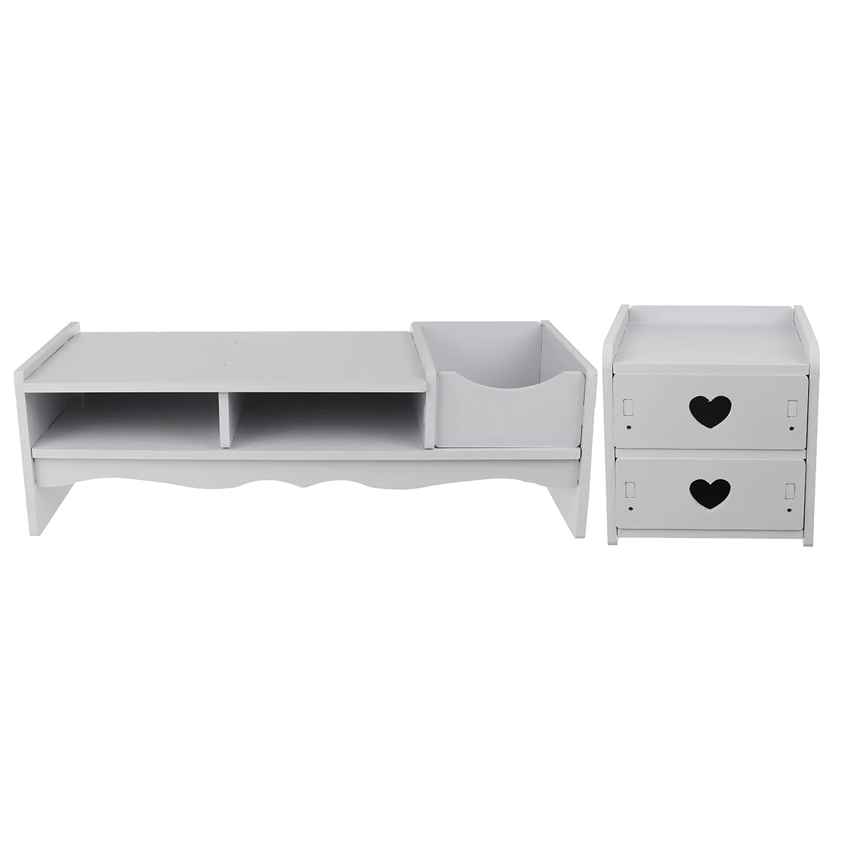 

Computer Monitor Riser Laptop Stand Desktop Holder Monitor Holder Screen Shelf Lapdesk Multifunction Table Storage Organizer