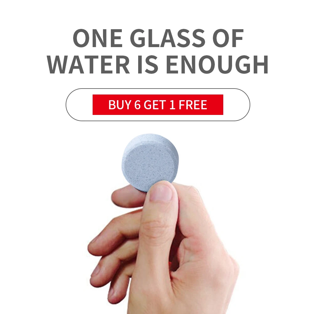 QEEPEI автомобильный очиститель для лобового стекла твердый компактные Effervescent