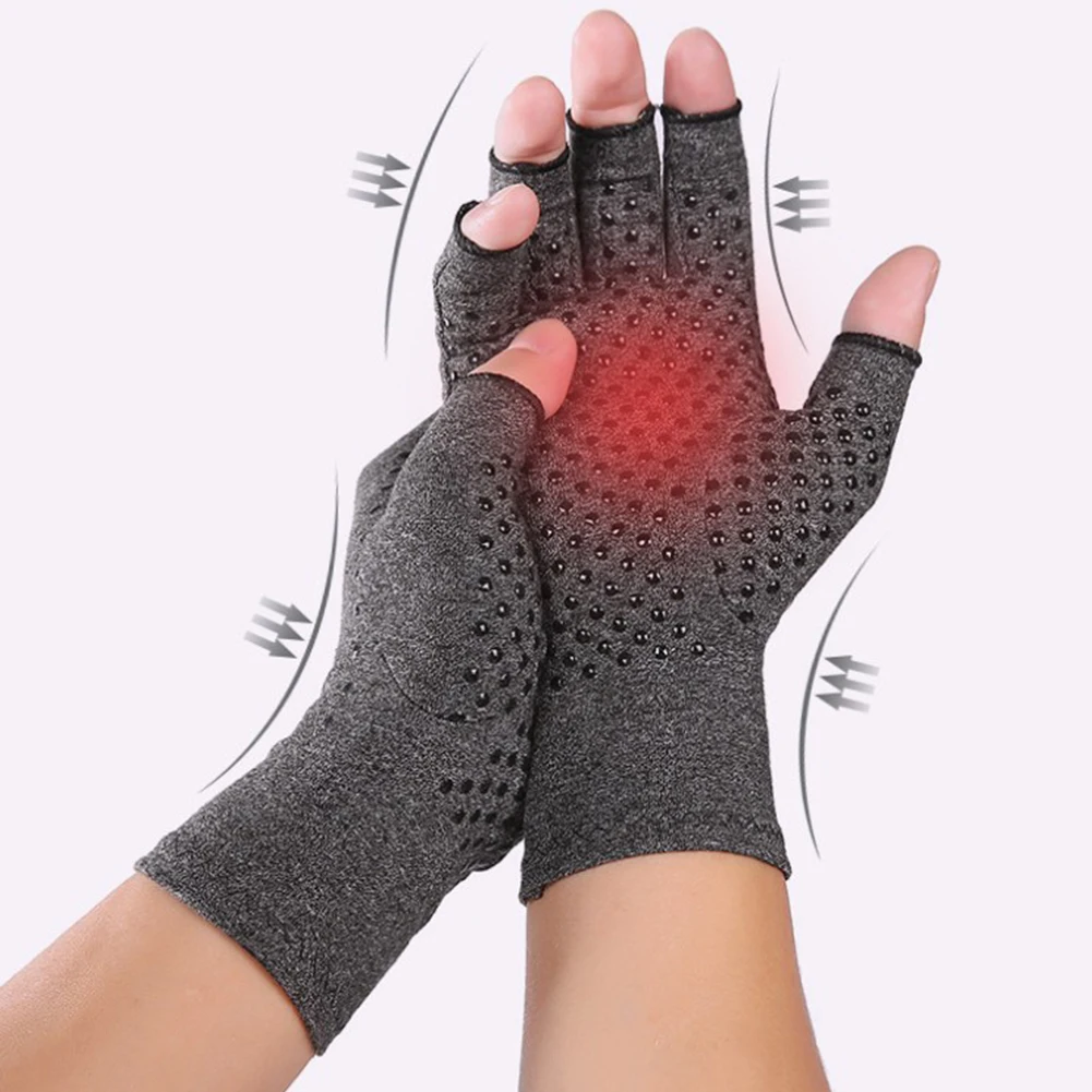 

S/M/L Women Men Hands Arthritis Gloves Cotton Therapy Compression Gloves Circulation Grip Hand Arthritis Joint Pain Relief