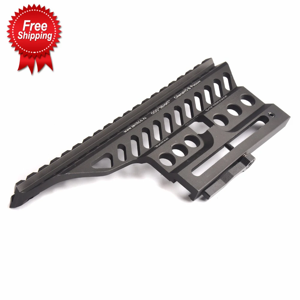 

Aluminium ak 47 74 Zenit B-13 CNC Aluminium 20mm M47 Quick Detach Side Rail Scope Mount Base Picatinny Rail