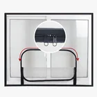 Молния с защитой от насекомых, изготовленная на заказ невидимая марля, Москитная сетка для окна, двери, балкона, москитная сетка с защитой от птиц, легко разбирается