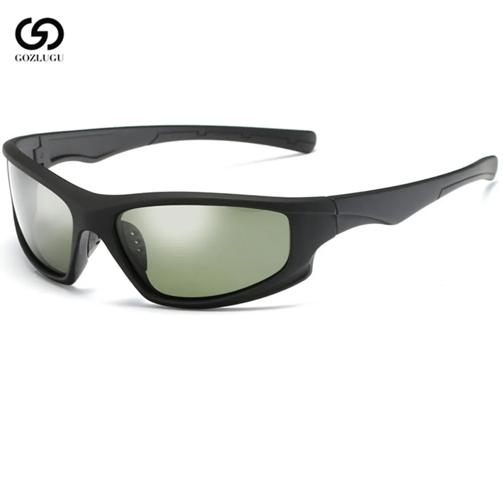 UV400 Модные поляризованные солнцезащитные очки мужские роскошные брендовые