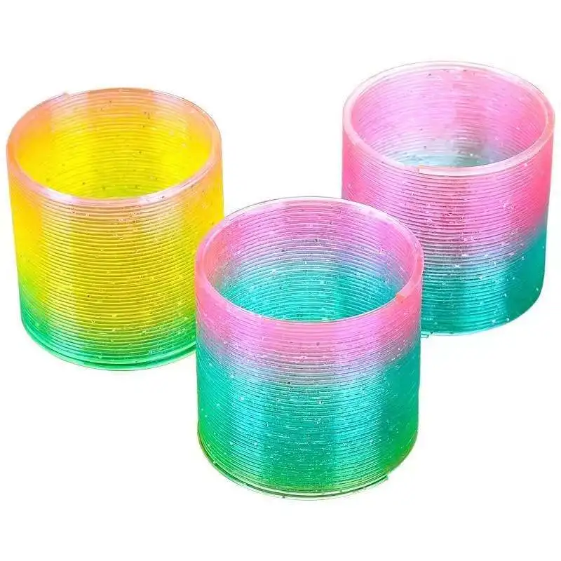 

Cat Spring Toy Plastic Colorful Coil Spiral Springs Pet Action Wide Durable Interactive Toys Pet Toys Unzip The Toy