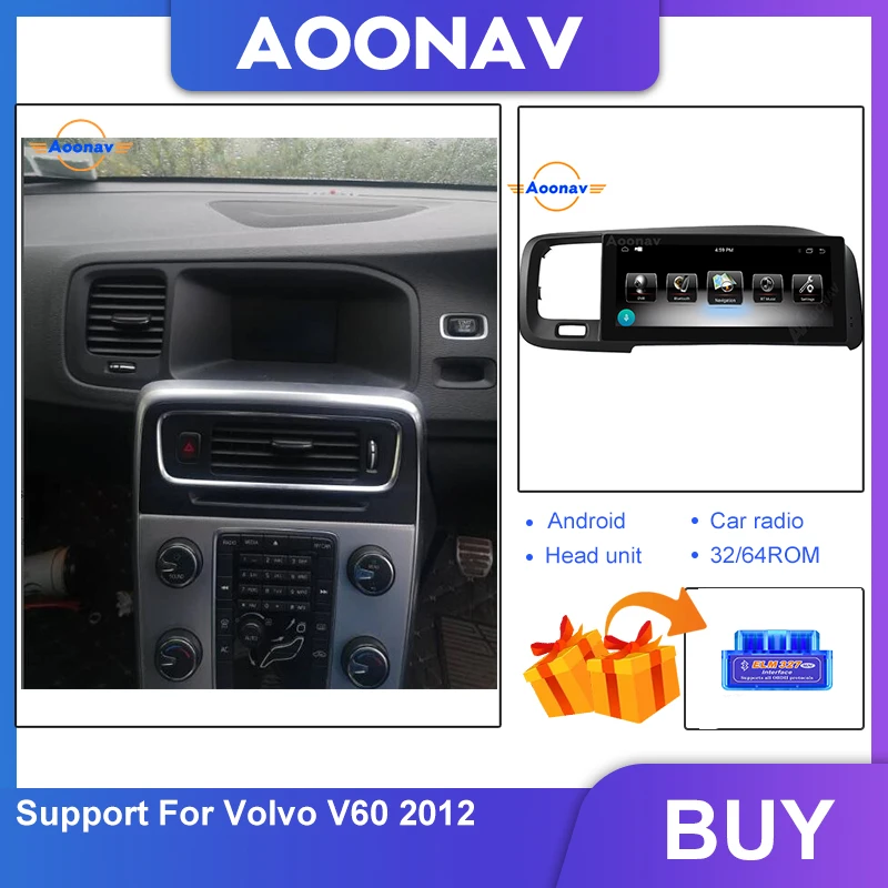 Автомобильный сенсорный экран Радио мультимедийный плеер GPS навигация android