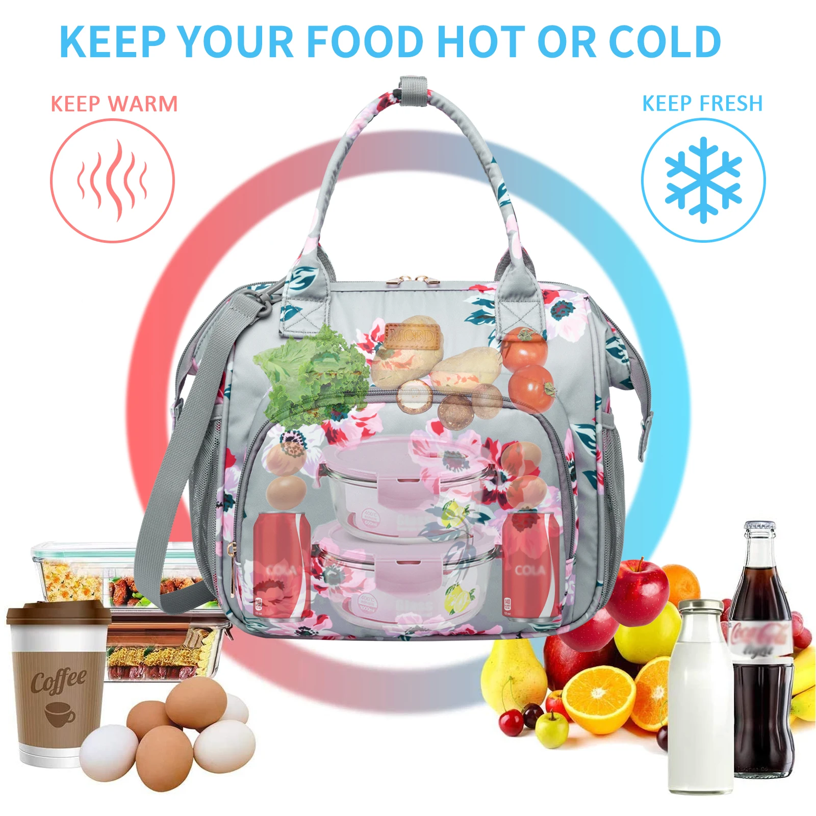 Alimentaire For Hot Food Torba Na Termiczna Bolsa De Almuerzo Bolso Matero Porta Termo Para Comida