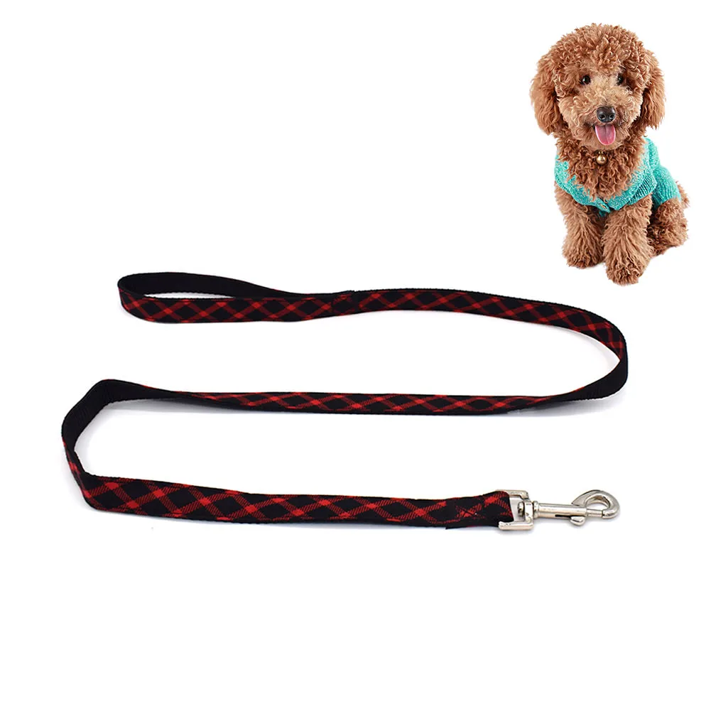 Нейлоновый Поводок для домашних животных 4 размера в полоску с принтом маленький