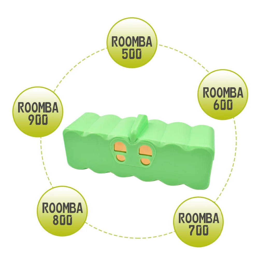 Bonacell 6400 мА/ч 14 4 V Батарея для iRobot Roomba 500 600 700 800 серии пылесос roomba 620 650 770
