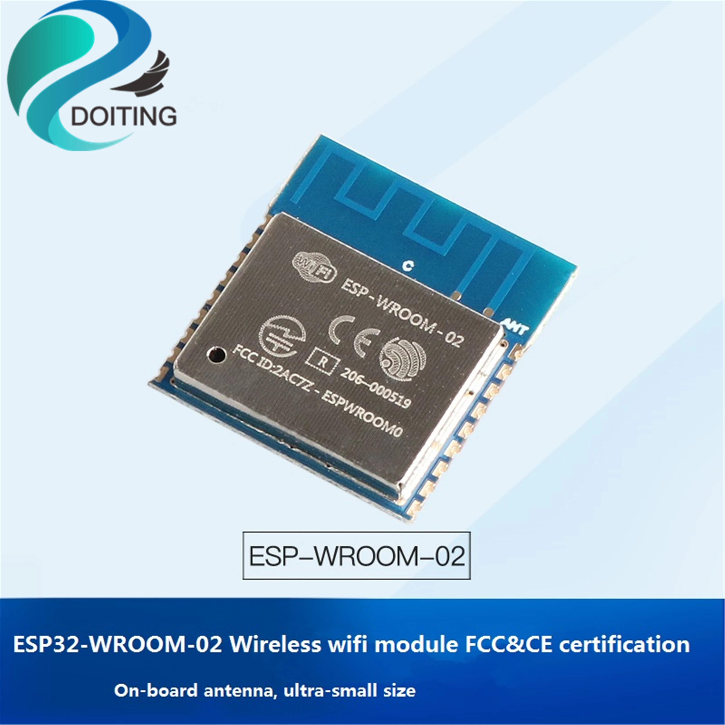 DOITING ESP-WROOM-02 WIF Module ESP8266 Serial Port WIFI Remote Wireless Remote Control FCC/CE Certification