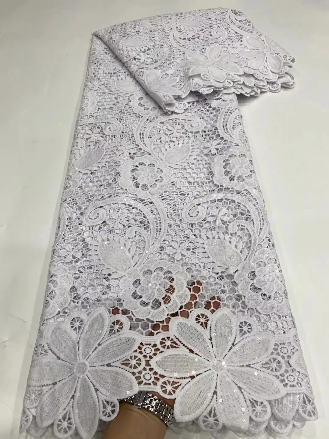 

Swiss Voile Lace In Switzerland 2021 High Quality African Lace Fabric Embroiderey Nigerian Lace Fabrics For Dress