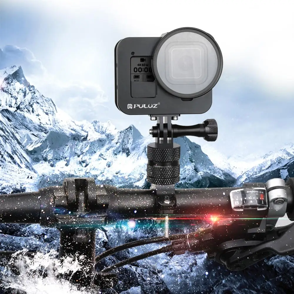 Твердый чехол PULUZ для GoPro HERO 8 черный корпус защитный + Защитная рамка камеры HERO8 |