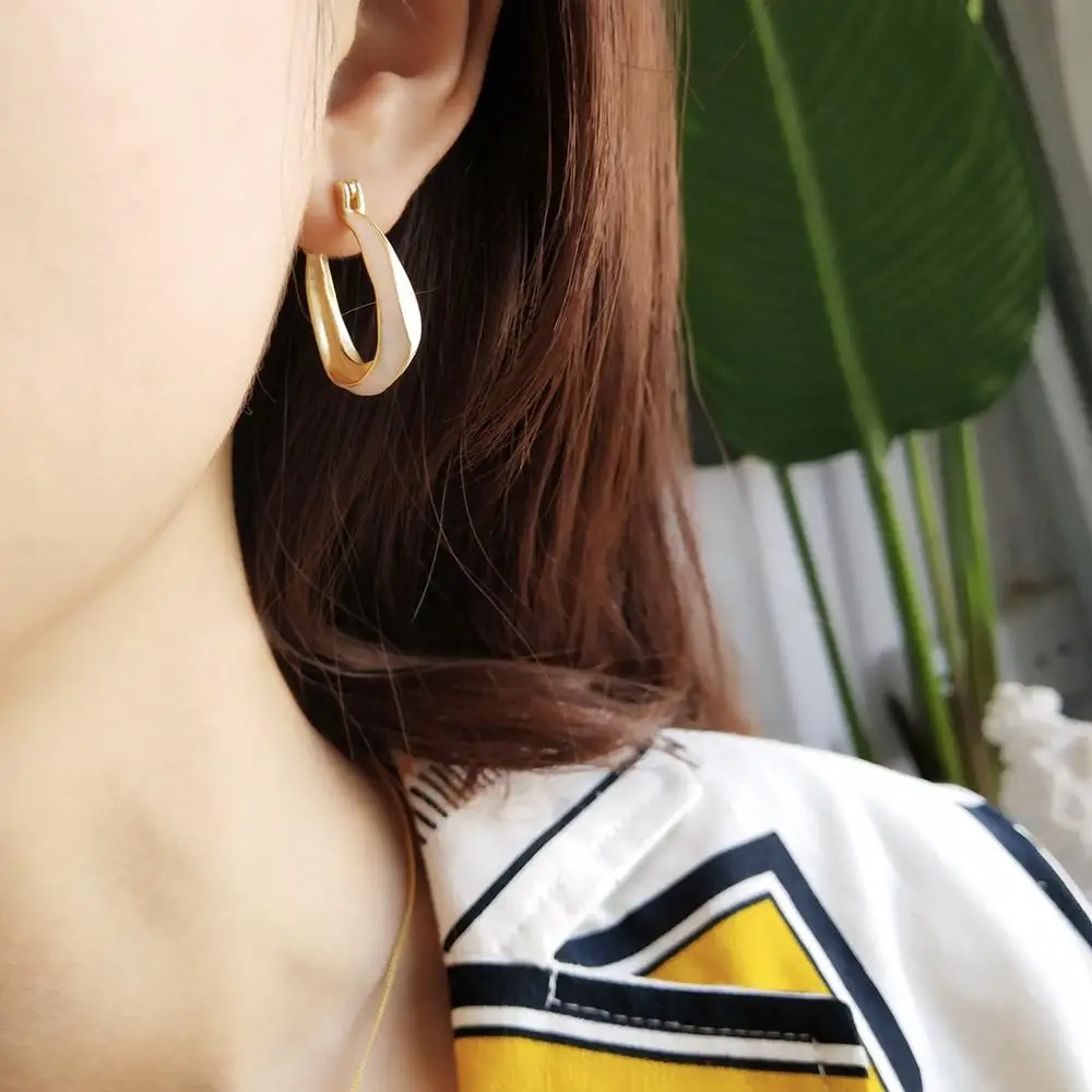 Женские серьги кольца из серебра 925 пробы в марокканском стиле|Серьги-подвески| |